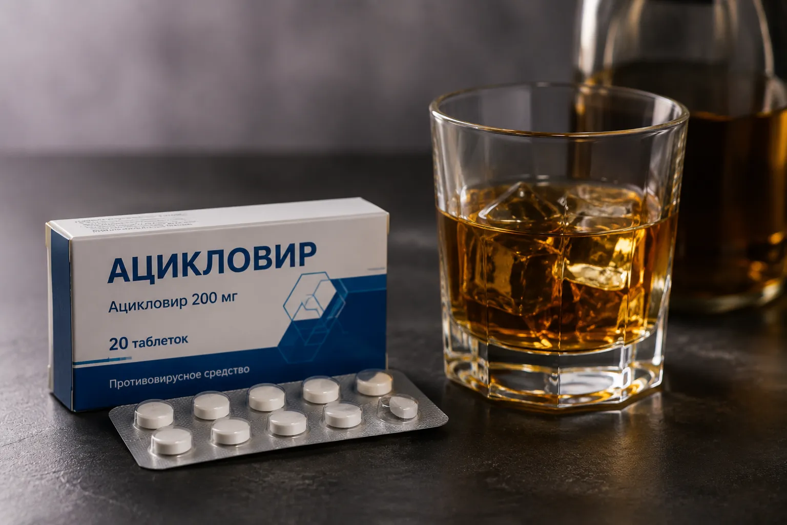 Ацикловир и алкоголь